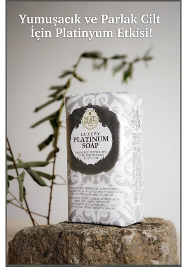 Nesti Dante Sabun Luxury Platinum Yumuşatıcı Vegan Bakım 250 Gr