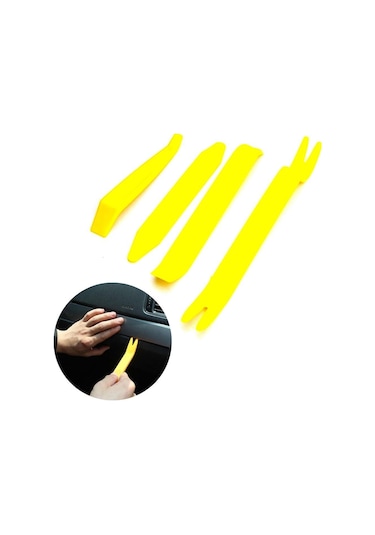 Carmind Oto Döşeme Teyp Trim Sökme Aparatı 4 Parça