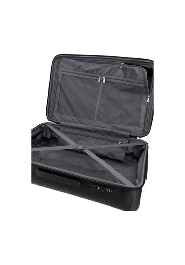 Guess Kadın Siyah Wilder 28 İnç 8 Teker Bavul Siyah