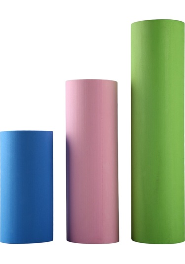 Konesam Siyah Yoğunluklu Eva Spor Masaj Zoru - Kas Ayarı, Esneklik Ve İyileşme İçin 15x30cm