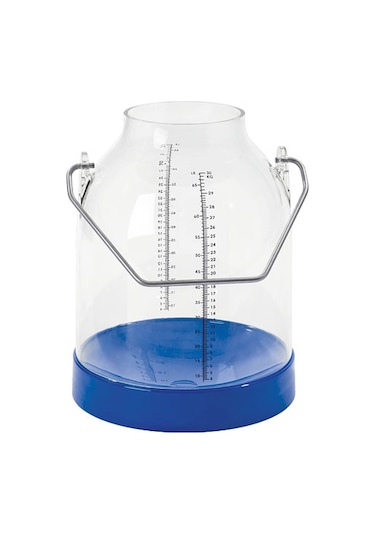 Mavi Şeffaf Güğüm 30 L