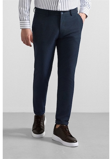 Süvari Lacivert Slim Jogger Pantolon Pn2020500732-m09 Lacivert