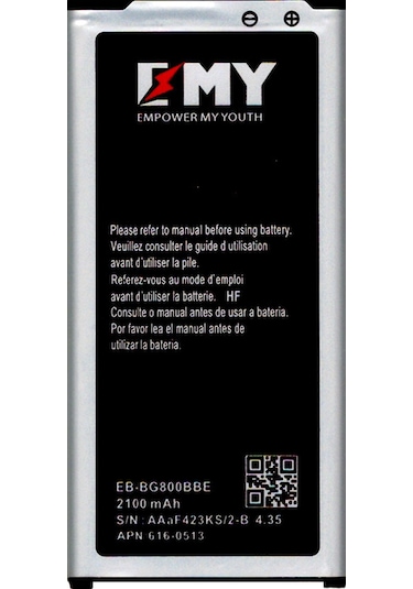 Samsung Galaxy S5 Mini G800 Uyumlu Emy Batarya
