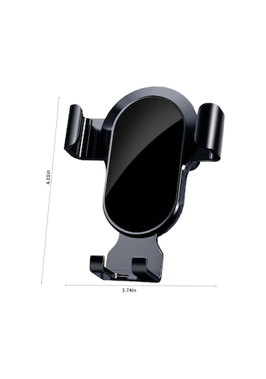 Yifomall Oto Navigasyon Telefon Tutucu, Otomatik Kilitleme, 360 Dönebilen, 4.7-6.7" Telefon Uyumlu, Havalandırma Çıkışı Montajlı Plastik Zs1