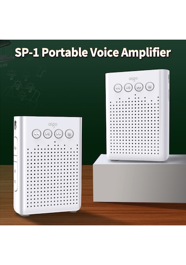 Xindoker Aigo Sp-1 Mini Taşınabilir Hoparlör: Bluetooth 5.0, Uzun Pil Ömrü, Type-c Şarj, Beyaz Renk