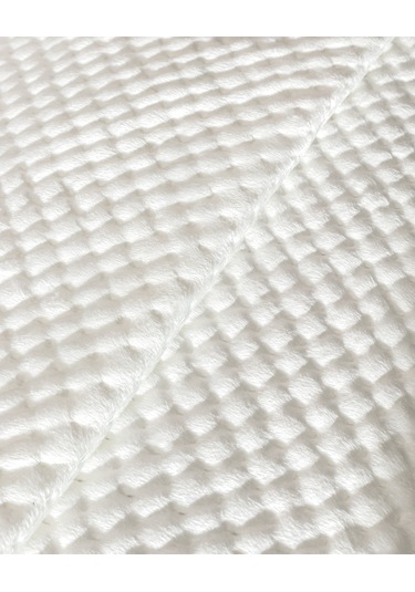 Boulogne Tek Kişilik Kadife Yatak Örtüsü - Ekru 8682116999557 Ekru