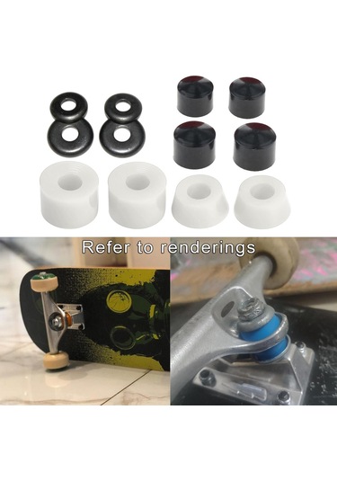 Homyl Kaykay Burcu Yedek Bardak Yıkayıcılar Longboard Beyaz Beyaz Çok Renkli