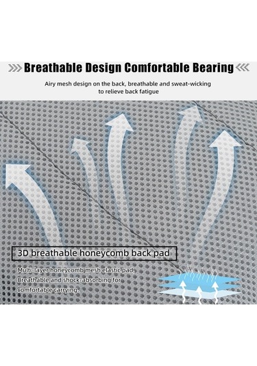 Dancemonkey Açık Hava Yürüyüş Sırt Çantası 20l Su Geçirmez, Hafif Katlanabilir Spor Günlük Seyahat Tırmanma Çantası Mavi