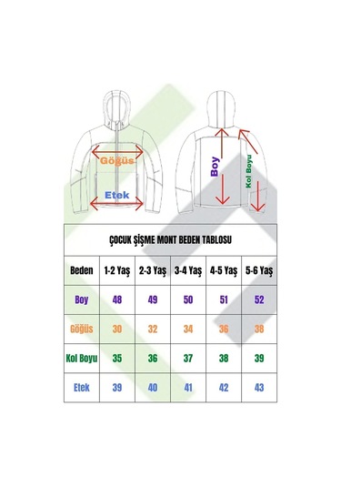 Erkek Çocuk Polarlı Kürklü Kapüşonlu Su Geçirmez Rüzgara Dayanıklı Şişme Kışlık Mont Kaban Kırmızı