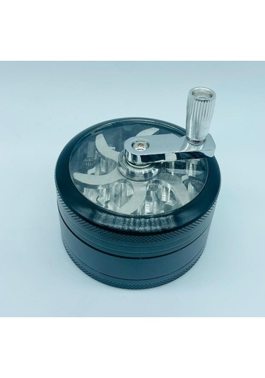 Tobaccoturk724 Çelik Metal 3 Parça Tutun öğütücü Grinder 62 MM aly285
