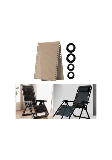 Suntek Kamp, Bahçe, Veranda, Şezlong, Sandalye Yedek Kumaşı Bej