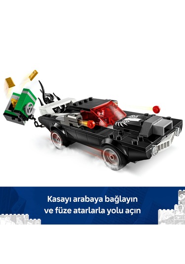 LEGO® Marvel Örümcek Adam, Venom Arabasına Karşı 76309 - 7 Yaş ve Üzeri Çocuklar için Yaratıcı Oyuncak Yapım Seti (254 Parça)