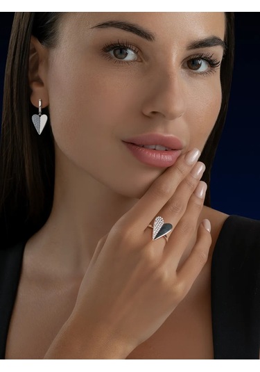 Sokolov 925 Ayar Gümüş Mücevher Klasik Yüzük 208955071 Gri