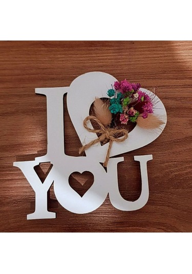 Lavanta Tasarım 25 Adet I Love You Magnet