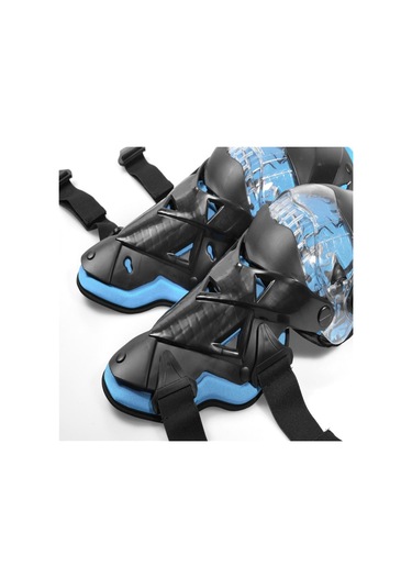 Suntek Motosiklet Dizlik Koruyucular Mavi