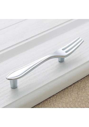 Ebitda Suntek Küçük Yaratıcı Çatal Çekme Kolu Mutfak Dolabı Dolap Kapı