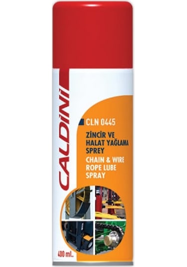 Caldini Zincir ve Halat Yağlama Spreyi 400 ML