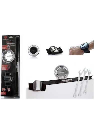 Worldforce 106 MM Paslanmaz Tepsi ve 405 MM Anahtar Tutucu Set