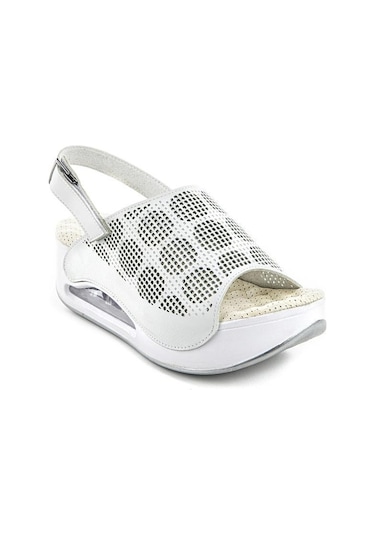 Muya Jambe 34221-019 Air-max Taban Kadın Sandalet Beyaz 36-40 001