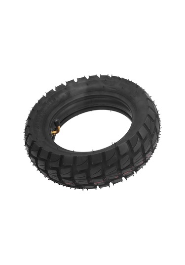 Wezone 10 İnç Elektrikli Kaykay Lastiği Ve İç Lastik - Kauçuk Malzeme, Güçlü Tutuş, Şok Emici, 242mm Çapı