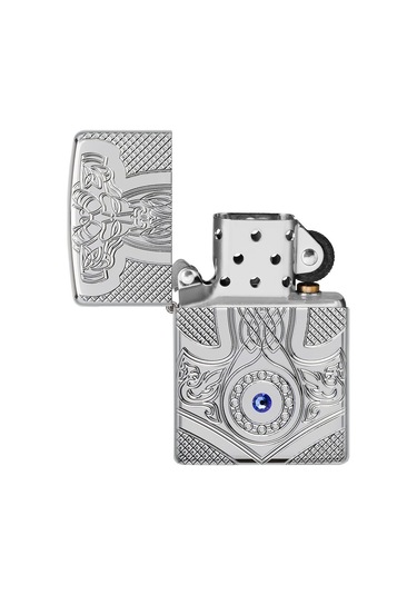 Zippo Çakmak 49289 Armor Medieval Design Lighter Orta Çağ Tasarım