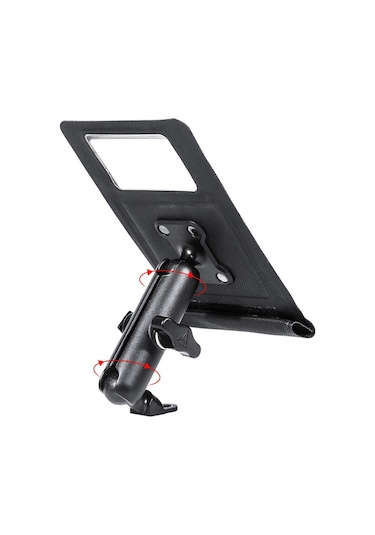 Motowolf Su Geçirmez Çantalı Dokunmatik Telefon Tutucu Ayna Bağlama