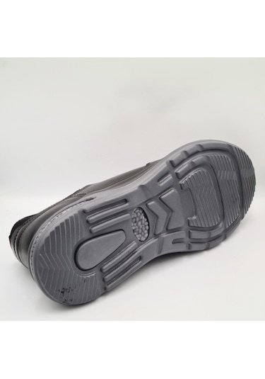 Greyder 18231 Siyah Hakiki Deri Erkek Günlük Deri Sneaker Siyah