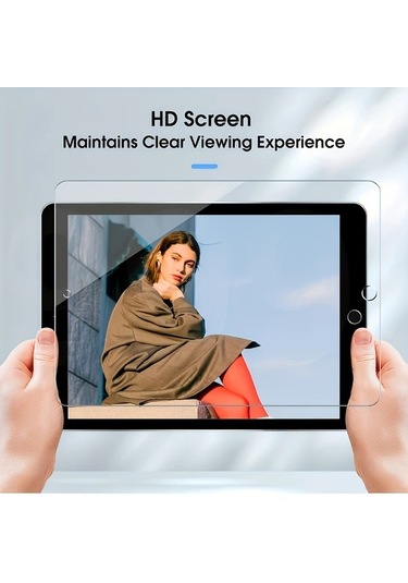Honeybeeshop İpad Air 3/pro 10.5 İçin Yüksek Çözünürlüklü Temperli Cam Ekran Koruyucu  Pencil Uyumlu