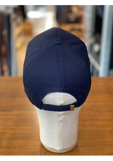 Türkiye Bayrak Nakışlı Pamuklu Unisex Cap Şapka Lacivert