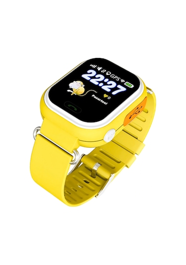 Zmsmart Akıllı Çocuk Takip Saati, Btk Kayıtlı Ve Orijinal 2 Yıl Garantili Sarı Sds001