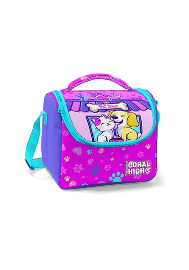 Coral High Kedi Köpek Isı Yalıtımlı Beslenme Çantası - Kız Çocuk