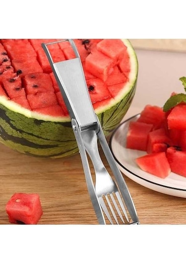 Bosphorusboutique Tipi Stil: Sones Paslanmaz Meyve Kesici Karpuz Döner Çelik Ayırıcı, 304 Km Diğer