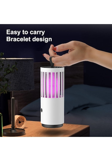 Vkemall Ev İçin Pil Şarjlı Ateşleme Işığıyla Musluk Avlayan, Turbo Vücut Soku İle Emen, Yüksek Gerilimle Öldüren Mavi Musluk Öldürücü