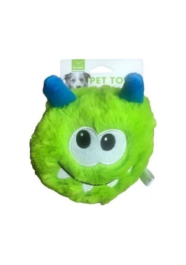 Nunbell Sesli Canavar Yeşil Surat Köpek Oyuncağı 14 Cm