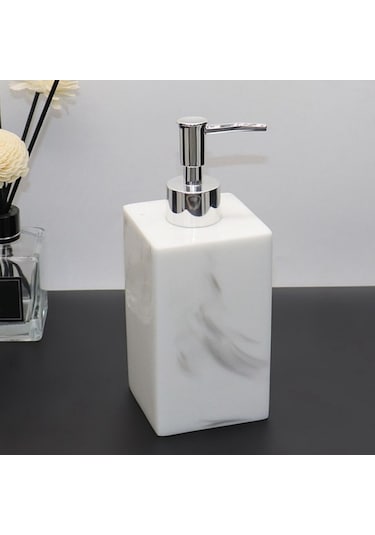 Pazly Suntek Sıvı Şişe Sabunluk Pompa Mutfak Ml Manuel Beyaz Banyo 500 Tr -