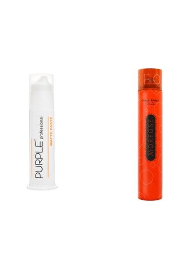 Purple Wax Mat 100 ML + Morfose Saç Spreyi 400 ML