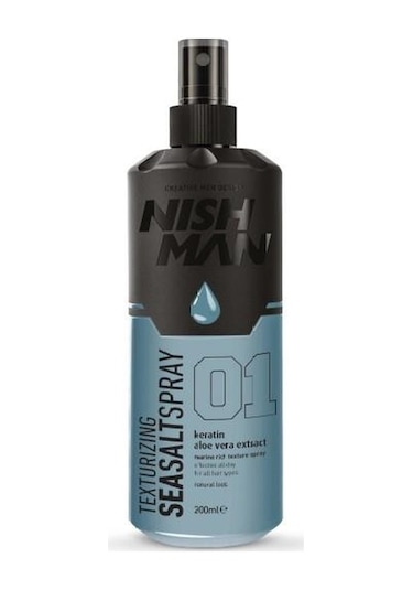 Nish Man Tekstüre Deniz Tuzu Spreyi 200 ML