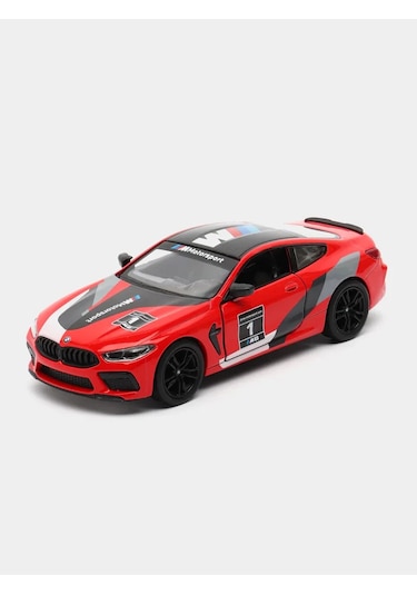 Kinsmart Bmw M8 Competition Coupe Livery Edition Kt5425df 1:38 Scale Model Lisanslı Kırmızı