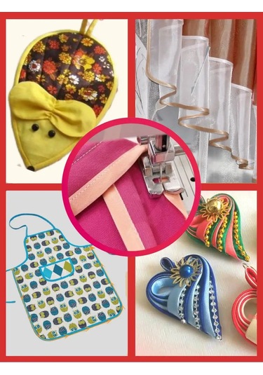 Tby Saten Yatkı Bezi 15 Mm, 132 M Paket, Dikim İçin 159200841