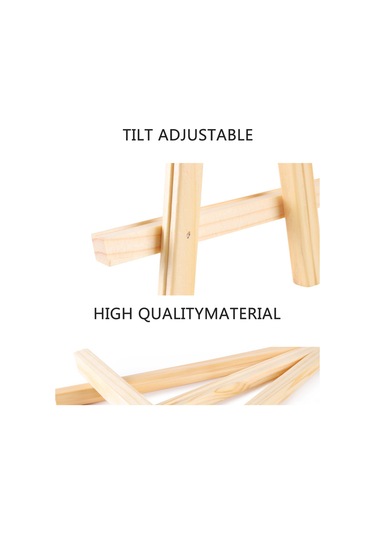 Singree Ahşap Masa Eseli - Ayarlanabilir, Telefon Ve Resim İçin Uygun, 18x24 Cm, 3-ayaklı Sanat Atölyesi Tutucu Diğer