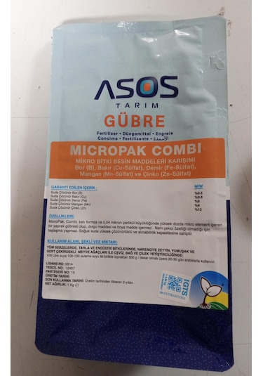 Asos Tarım Micropak Combi 1 Kg 1 kg