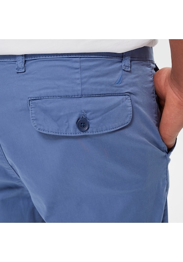 Nautica Erkek Mavi Bermuda Düz B35201t Mavi