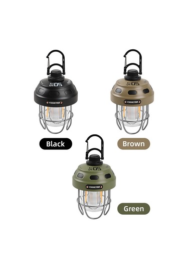 Shinetrip Kamp Işıkları Ve Fenerleri Karbon Çelik 5 Mod Usb Şarj Yeşil