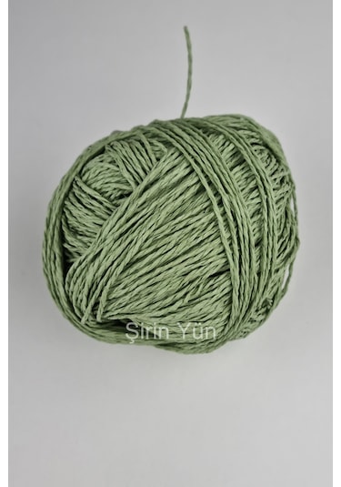 Sarılmış Kağıt İp 100 Gram Çağla Yeşili