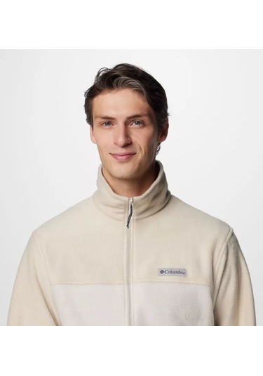 Columbia Men's Steens Mountain 2.0 Full Zip Fleece Jacket Erkek Polar Wm3220 Ekru