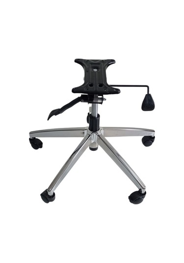 Kamusalmarket Oyuncu Koltuğu Ayağı Çift Kol Mekanizma Siyah Pistonlu 150 Kg