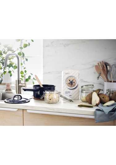 Vakum Kapaklı Cam Kavanoz Meridyendukkan Şeffaf 0.5 Litre Contalı Kavanoz