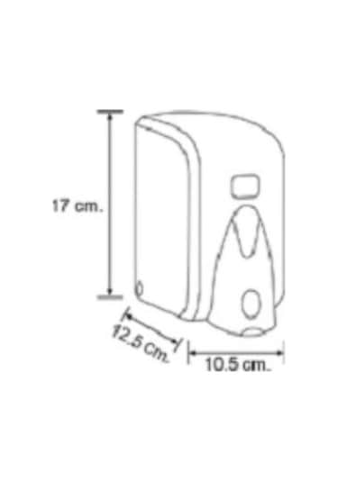 Vialli F5 Köpük Sabun Makinesi Hazneli 500 Ml Beyaz
