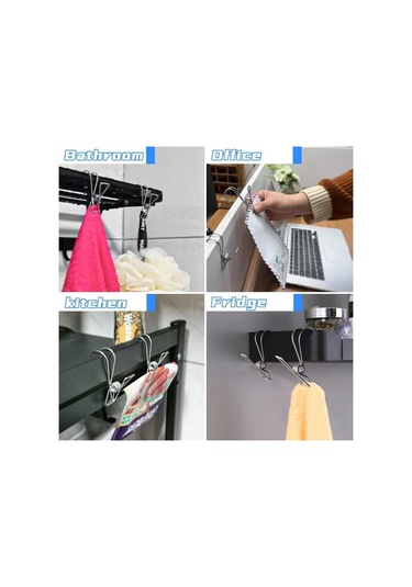 10pcs-9cm-1-10pcs Paslanmaz Çelik Elbise Peg Banyo Havlu Klipsi Çok Amaçlı Çamaşır Elbise Çorap Mandal Mutfak Düzenleyici Kanca Clothespin