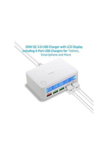 Dancemonkey 5 Portlu Hızlı Şarj İstasyonu: 50w, Aile İçin